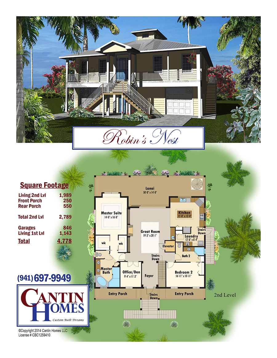 Robins Nest model home Cape Haze